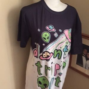 Aesthetic alien shirt